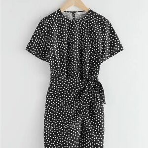 Black and White Polka Dot Dress